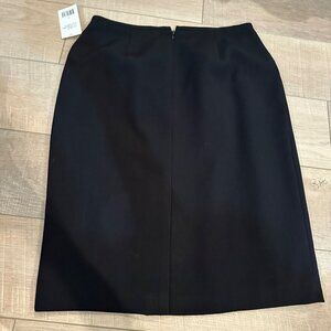 JH COLLECTIBLES SUITS WOMENS BLACK BASIC SKIRT NEW SIZE 8